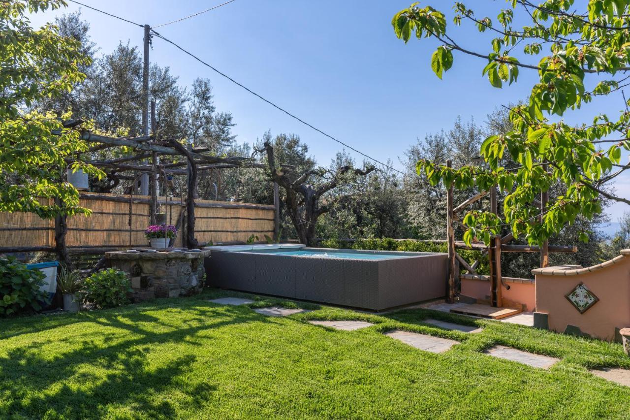 Villa Caruso Private Heated Pool & Sea View Sorrento Eksteriør bilde