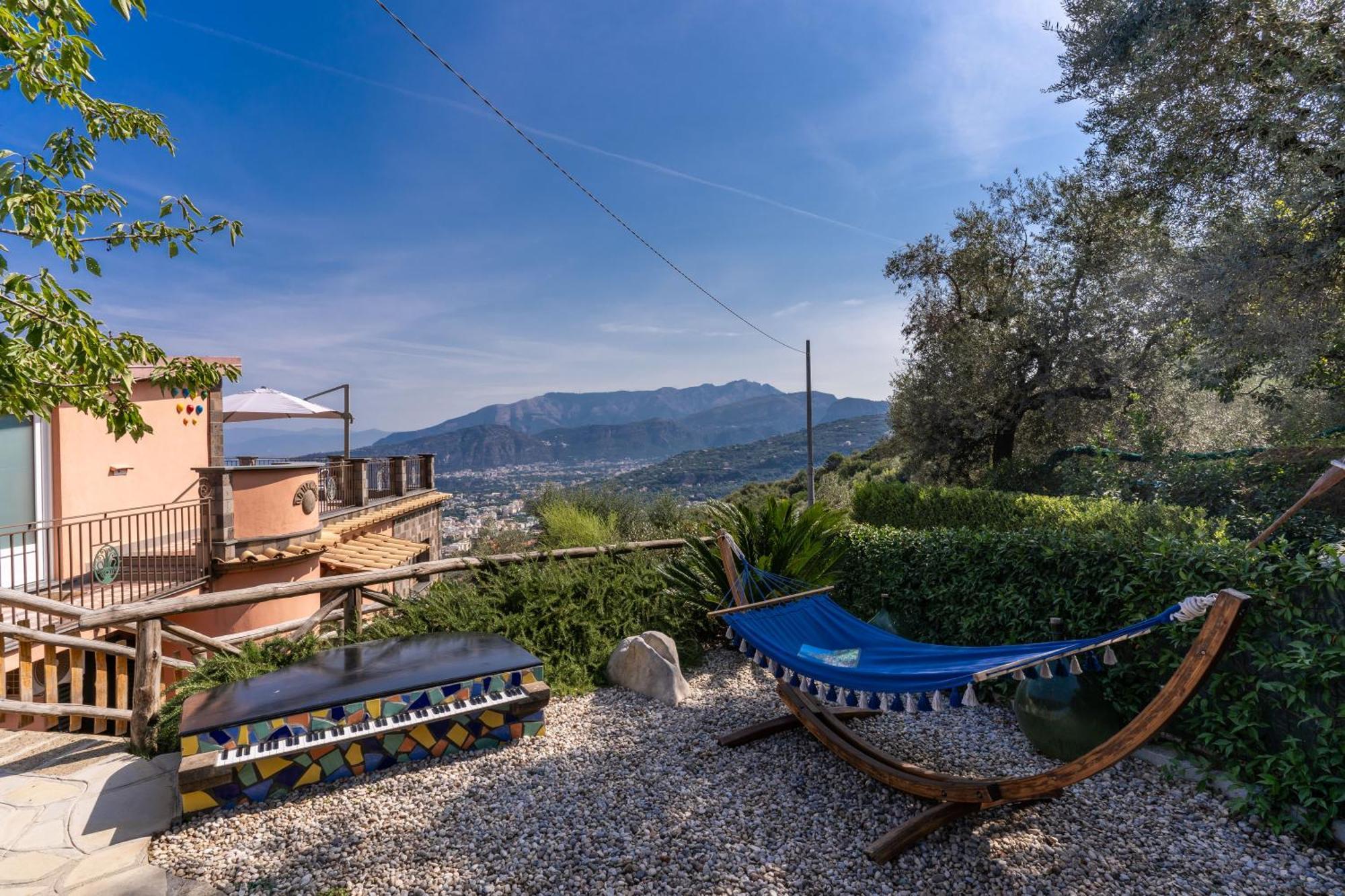 Villa Caruso Private Heated Pool & Sea View Sorrento Eksteriør bilde